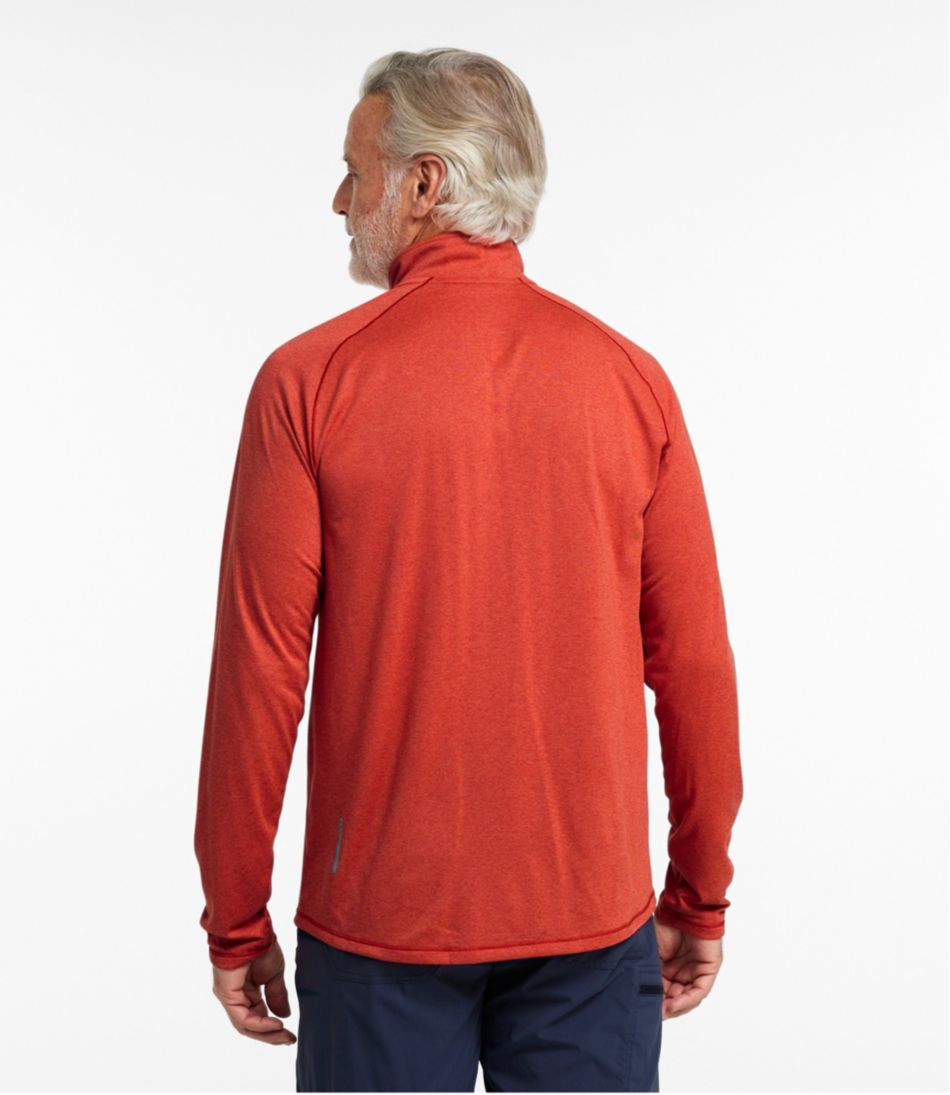 Men's Bean's Access Trail Tee, Quarter-Zip L.L.Bean New