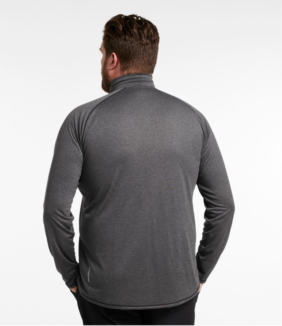 Men's Bean's Access Trail Tee, Quarter-Zip L.L.Bean New