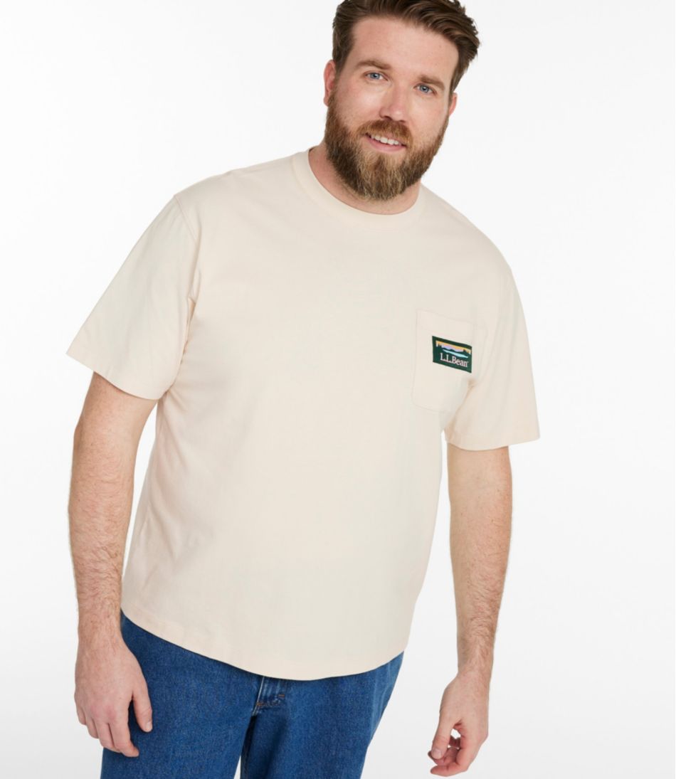 Men's L.L.Bean Katahdin Logo Tee, Short-Sleeve L.L.Bean Featured