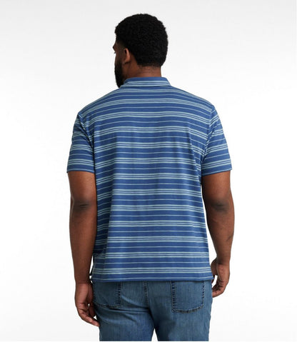 Men's Lakewashed Performance Polo, Short-Sleeve, Stripe L.L.Bean Popular