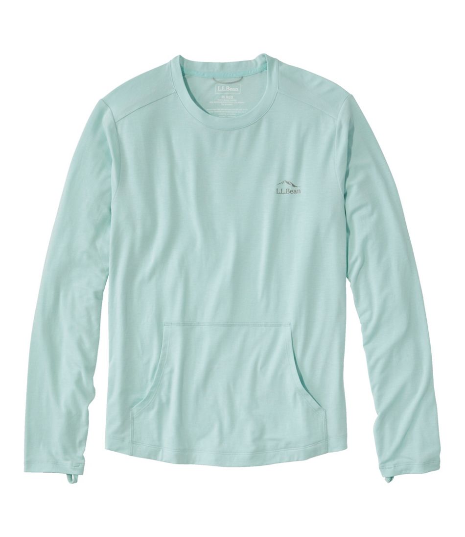 Men's Tropicwear Comfort Crew, Long-Sleeve L.L.Bean Essential