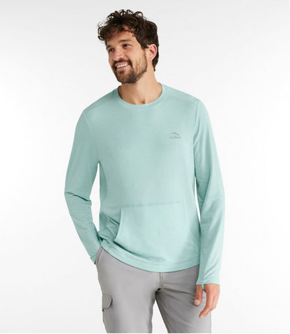 Men's Tropicwear Comfort Crew, Long-Sleeve L.L.Bean Essential