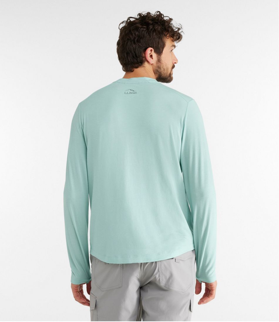 Men's Tropicwear Comfort Crew, Long-Sleeve L.L.Bean Essential