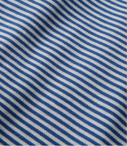 Men's Premium Double L® Polo, Banded Short-Sleeve Without Pocket Stripe L.L.Bean New