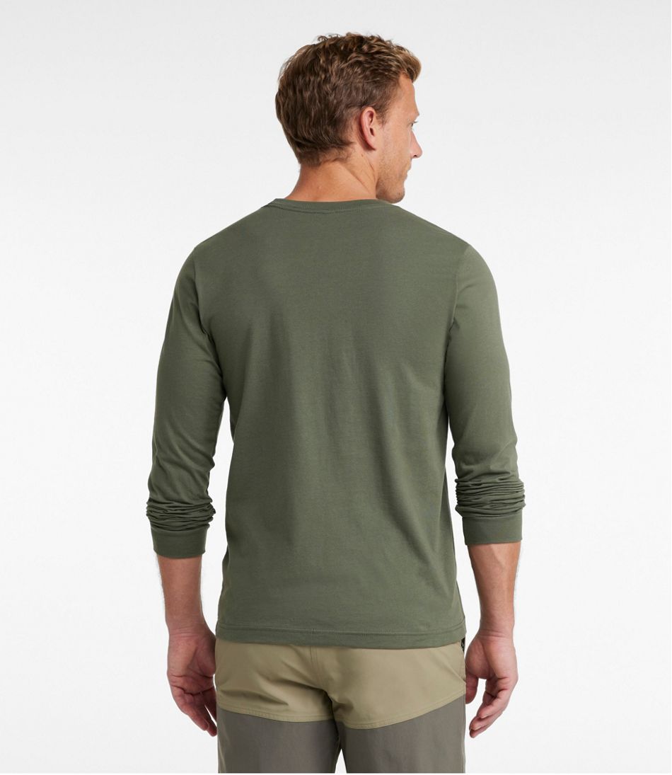 Men's MIF&W Tee, Long-Sleeve White-Tailed Deer L.L.Bean Classic