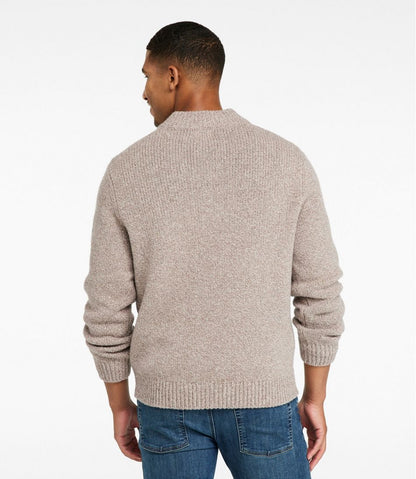 Men's L.L.Bean Classic Ragg Wool Sweater, Henley L.L.Bean Recommended