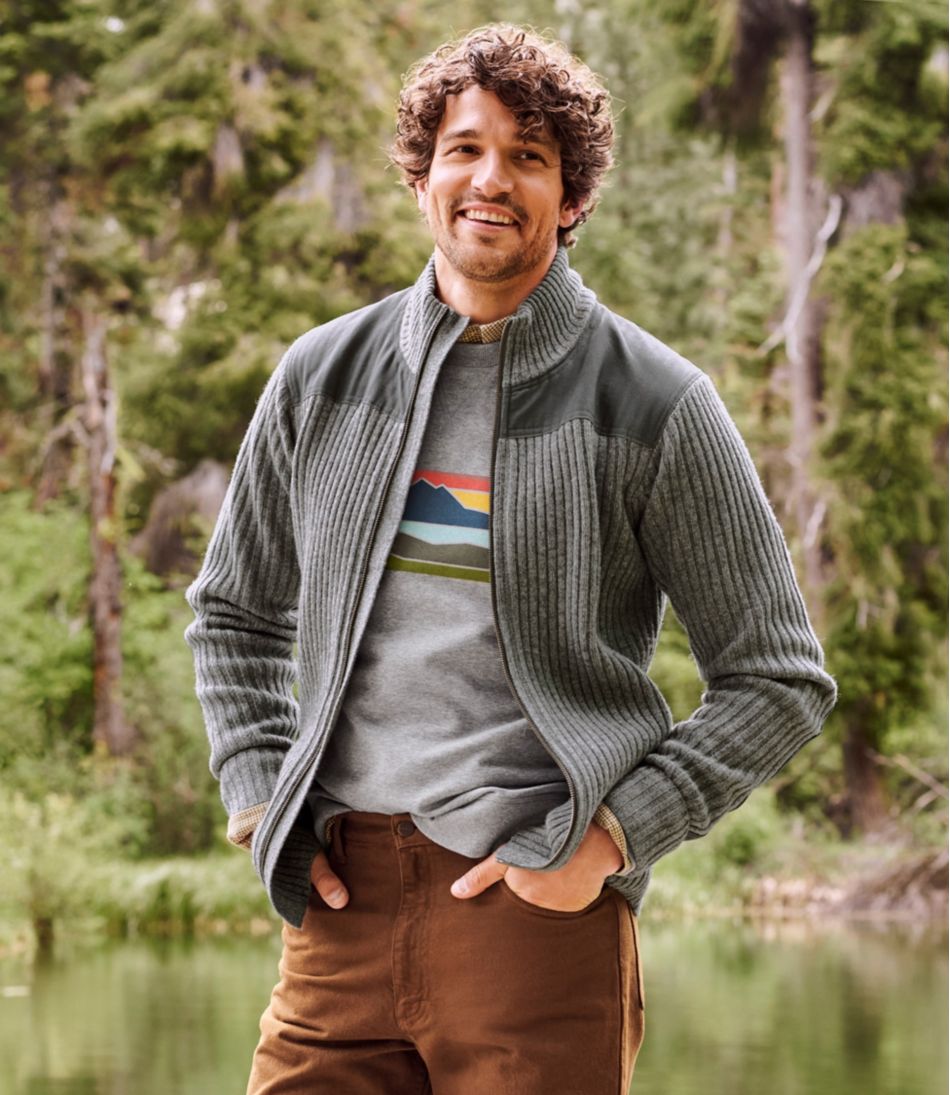 Men's Commando Sweater, Full-Zip L.L.Bean Everyday