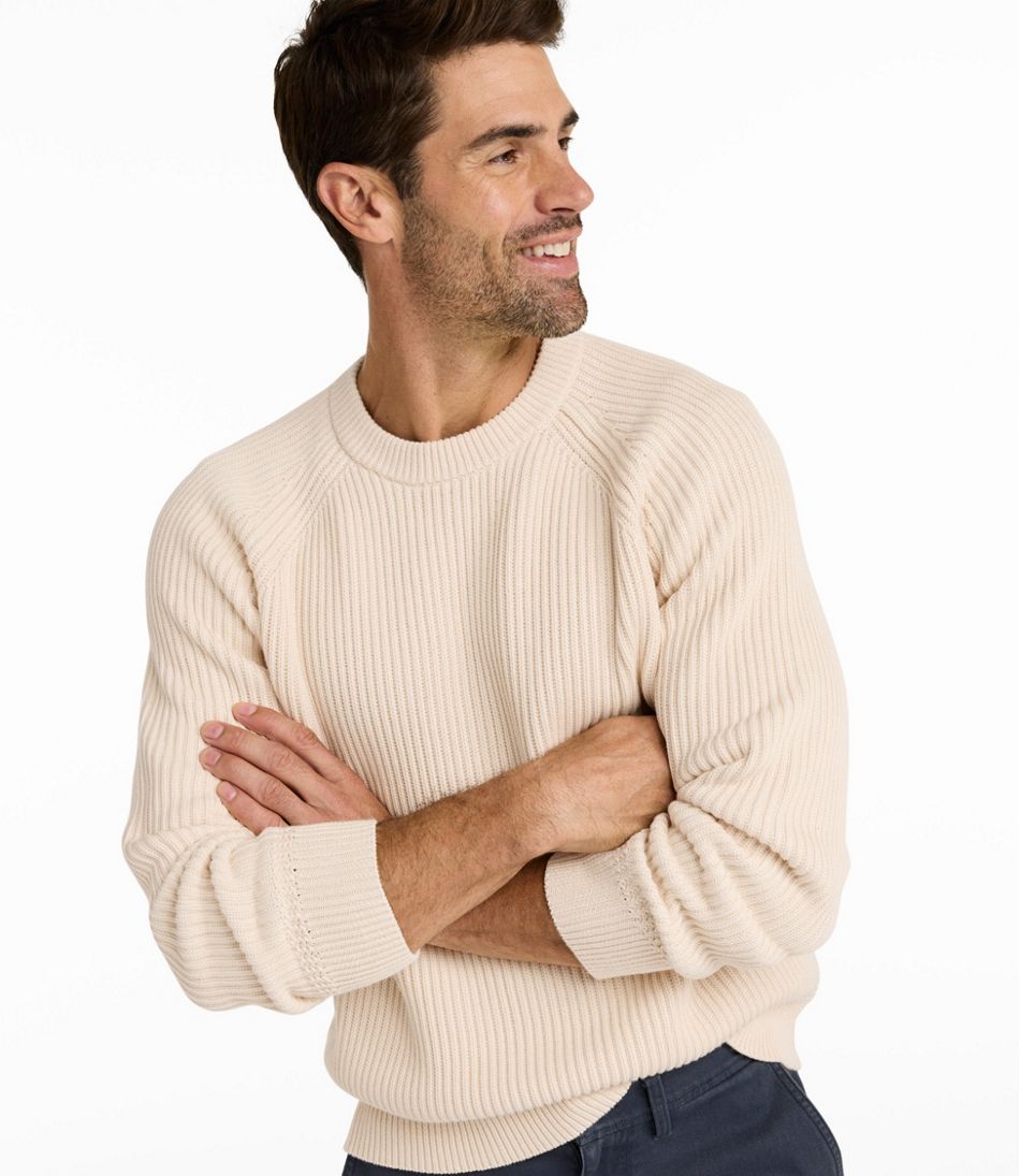 Men's Mariner Rib Crew Sweater L.L.Bean Trending