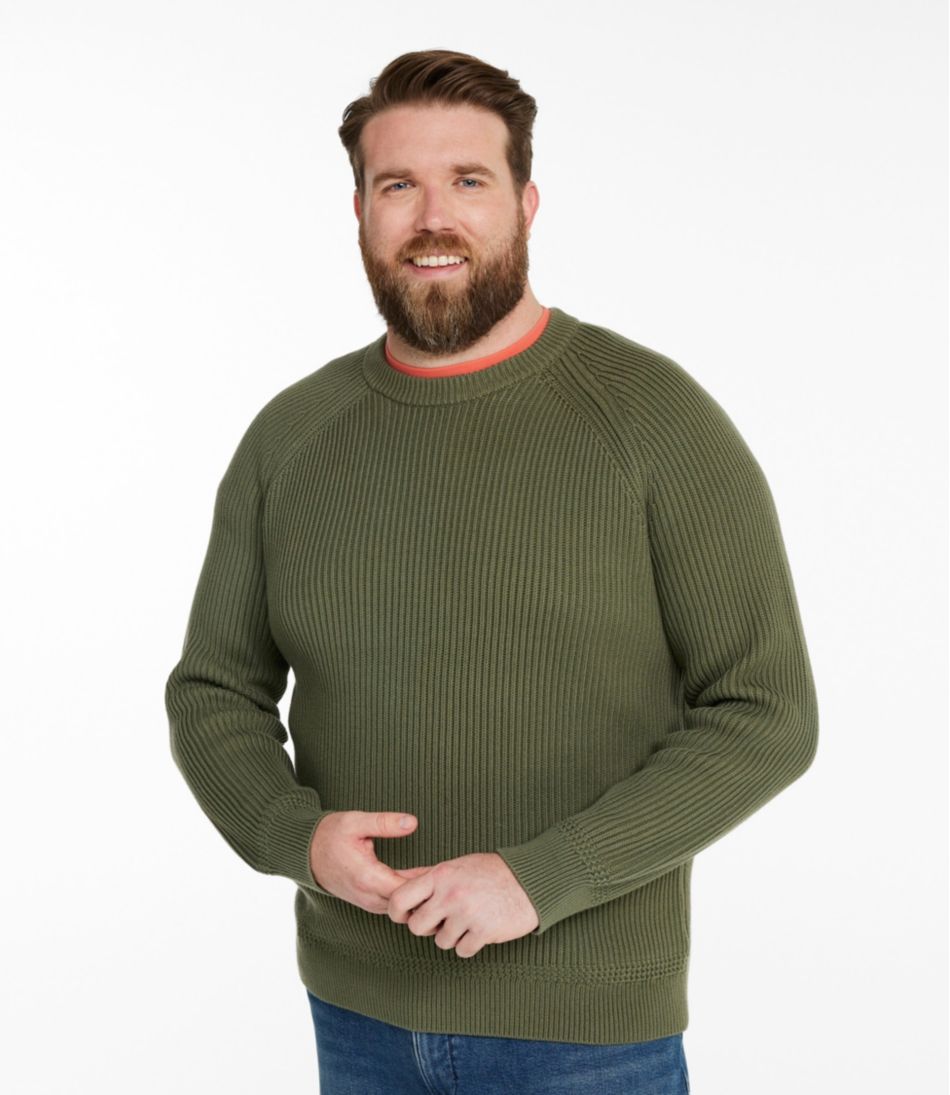 Men's Mariner Rib Crew Sweater L.L.Bean Trending