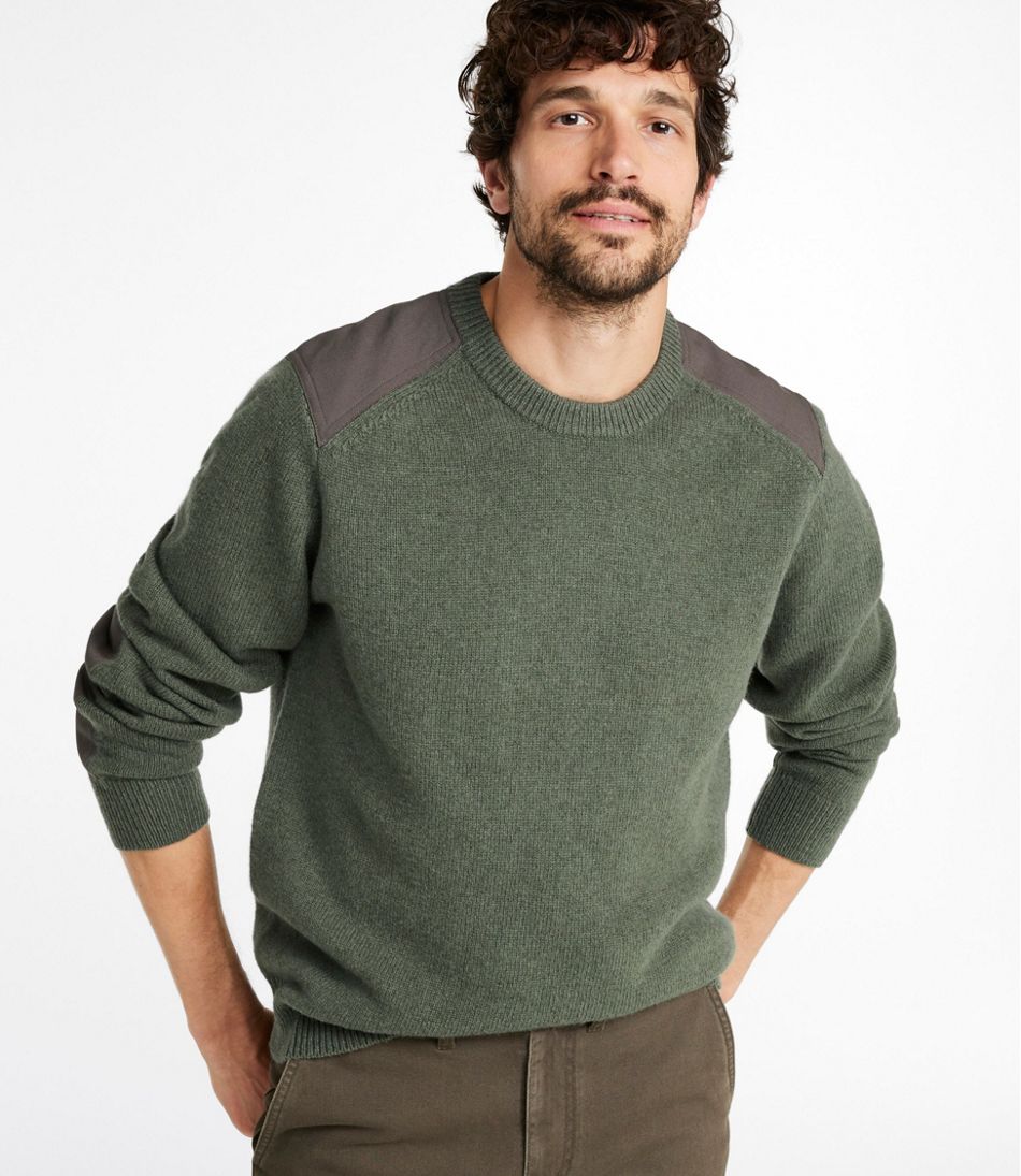 Men's Maine Guide Lightweight Lambswool Sweater L.L.Bean Value