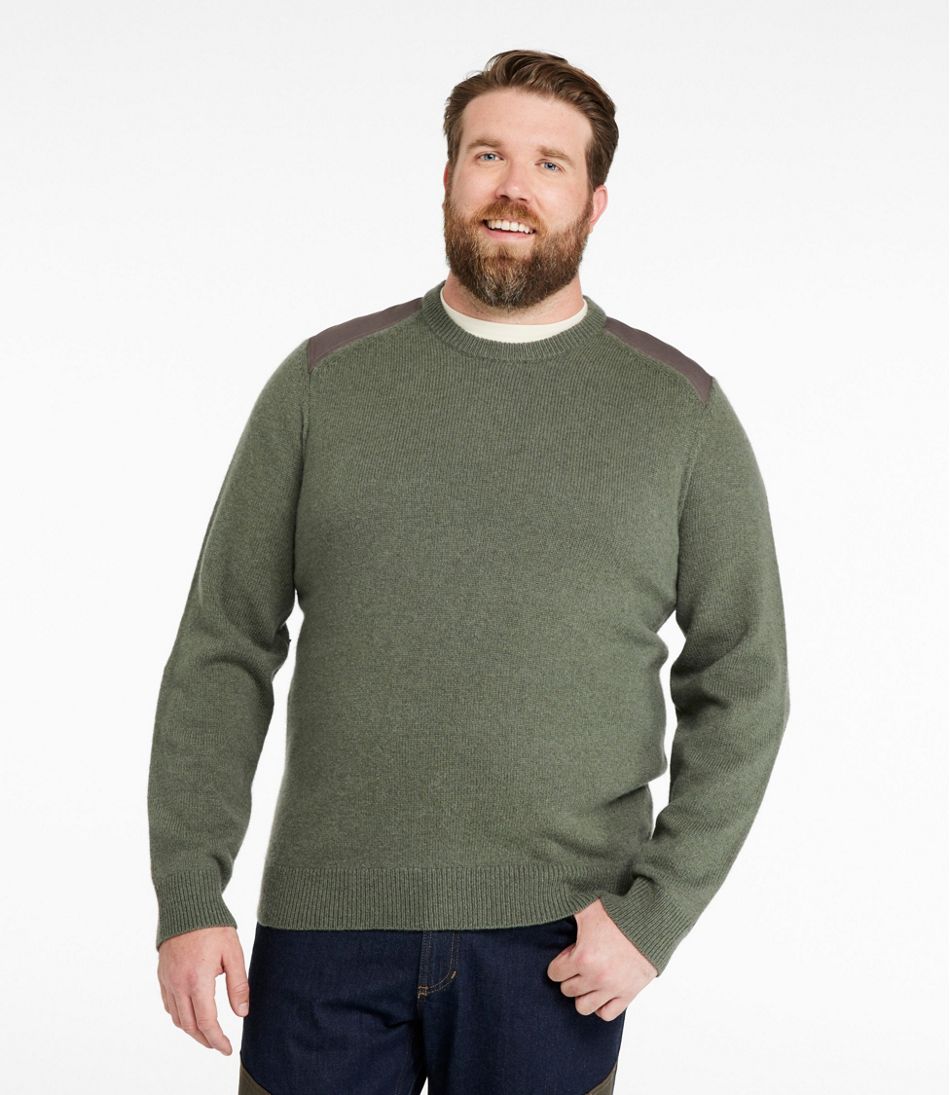 Men's Maine Guide Lightweight Lambswool Sweater L.L.Bean Value