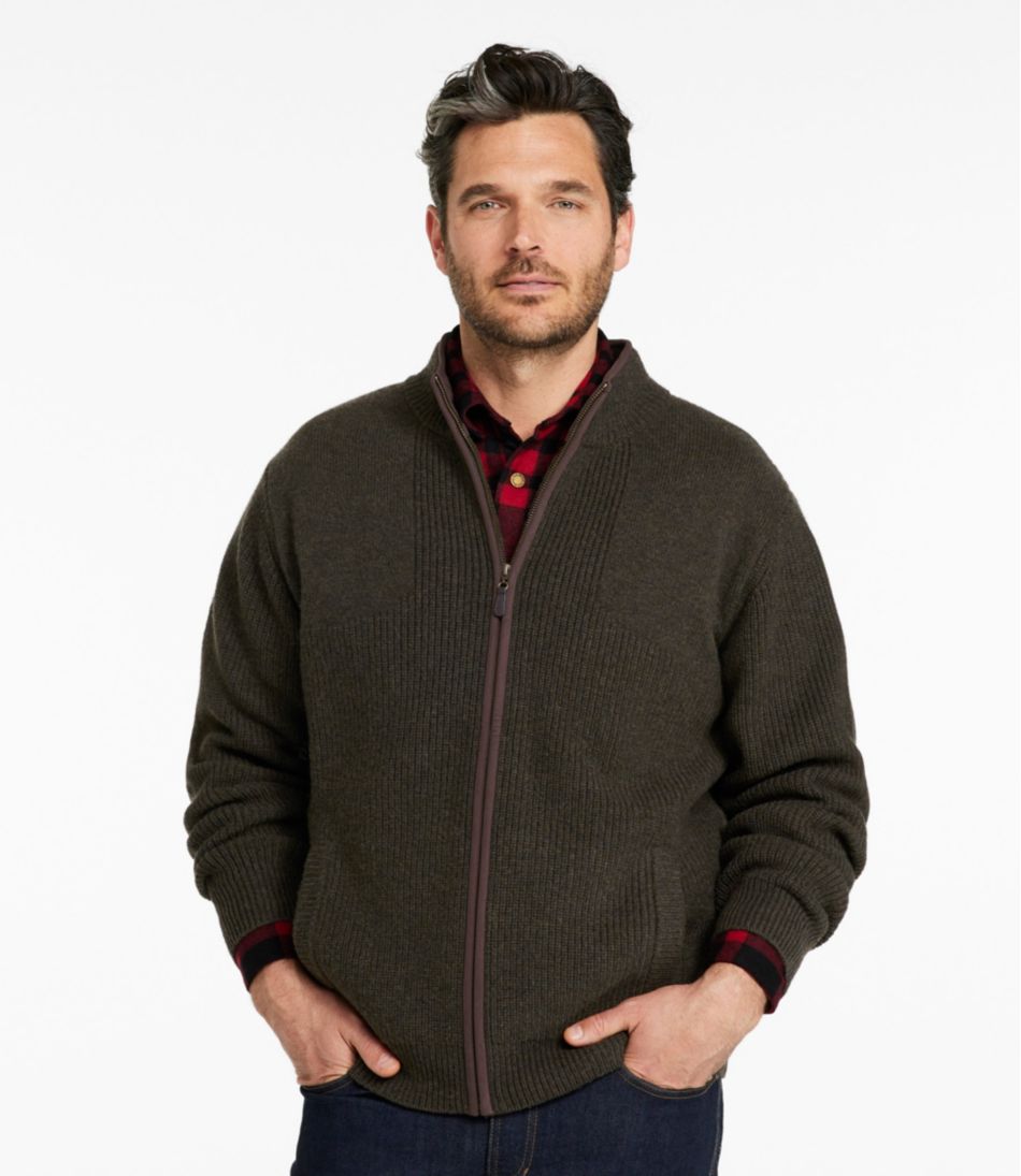 Men's Waterfowl Sweater, Full Zip L.L.Bean Premium
