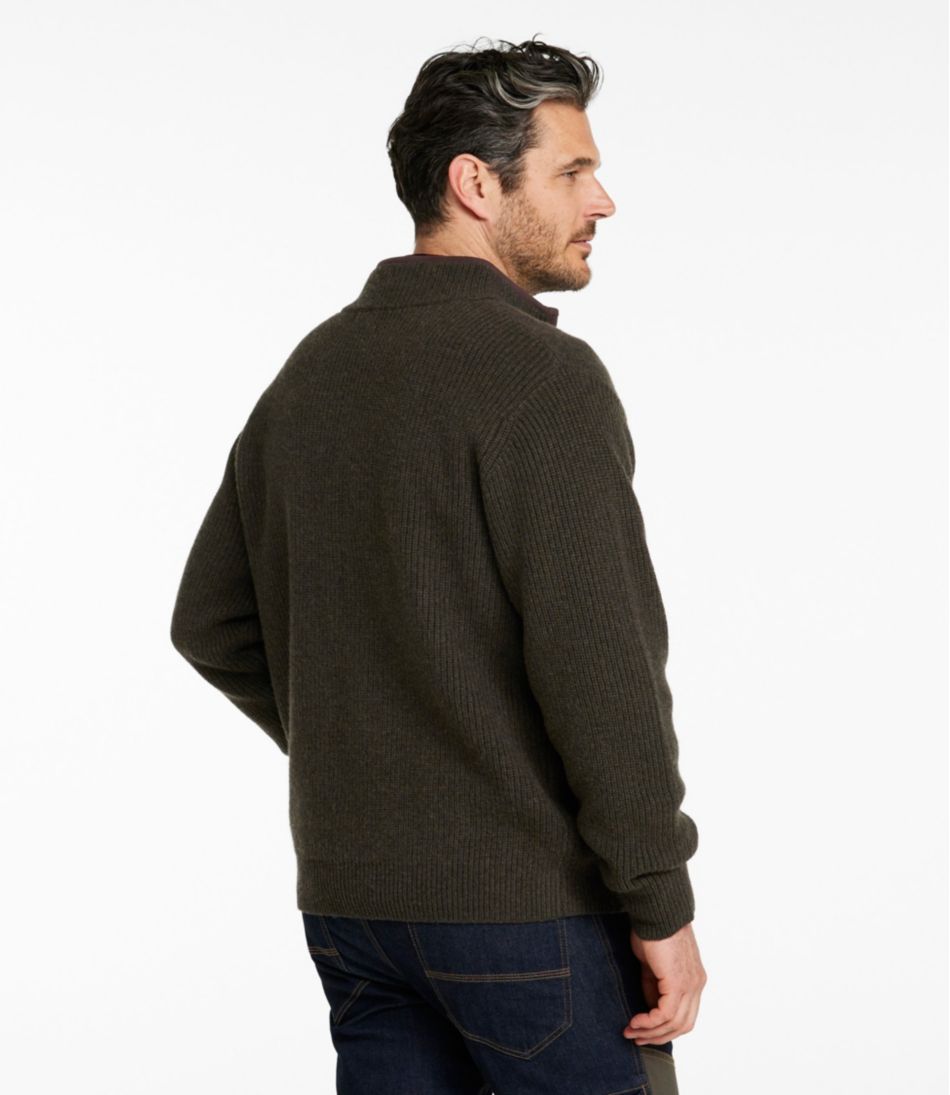 Men's Waterfowl Sweater, Full Zip L.L.Bean Premium