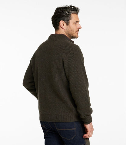 Men's Waterfowl Sweater, Full Zip L.L.Bean Premium