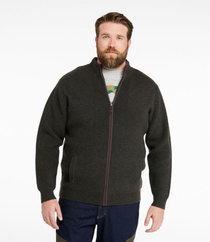 Men's Waterfowl Sweater, Full Zip L.L.Bean Premium