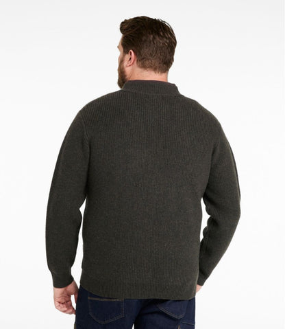 Men's Waterfowl Sweater, Full Zip L.L.Bean Premium