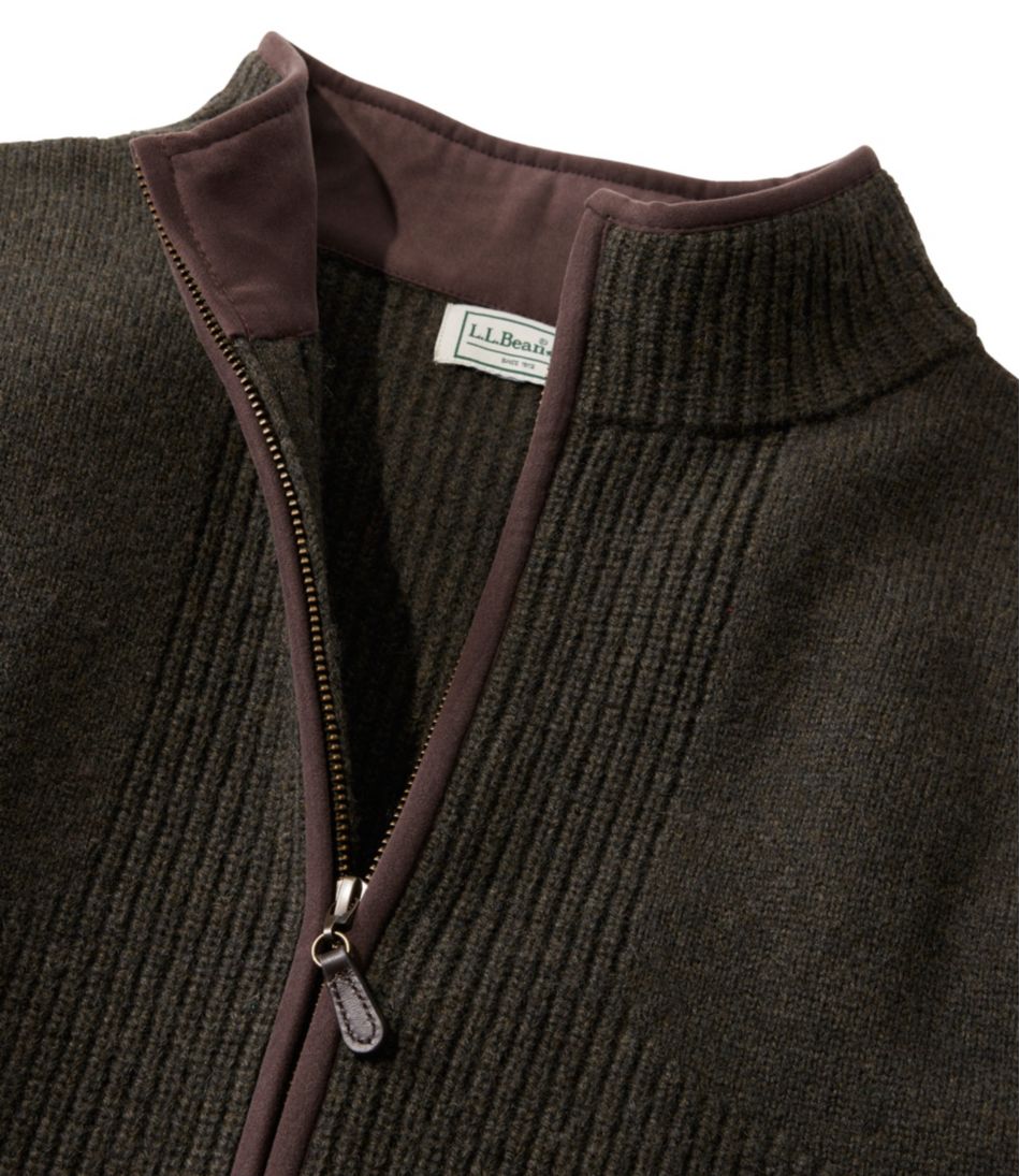 Men's Waterfowl Sweater, Full Zip L.L.Bean Premium