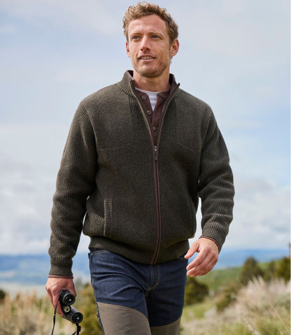 Men's Waterfowl Sweater, Full Zip L.L.Bean Premium