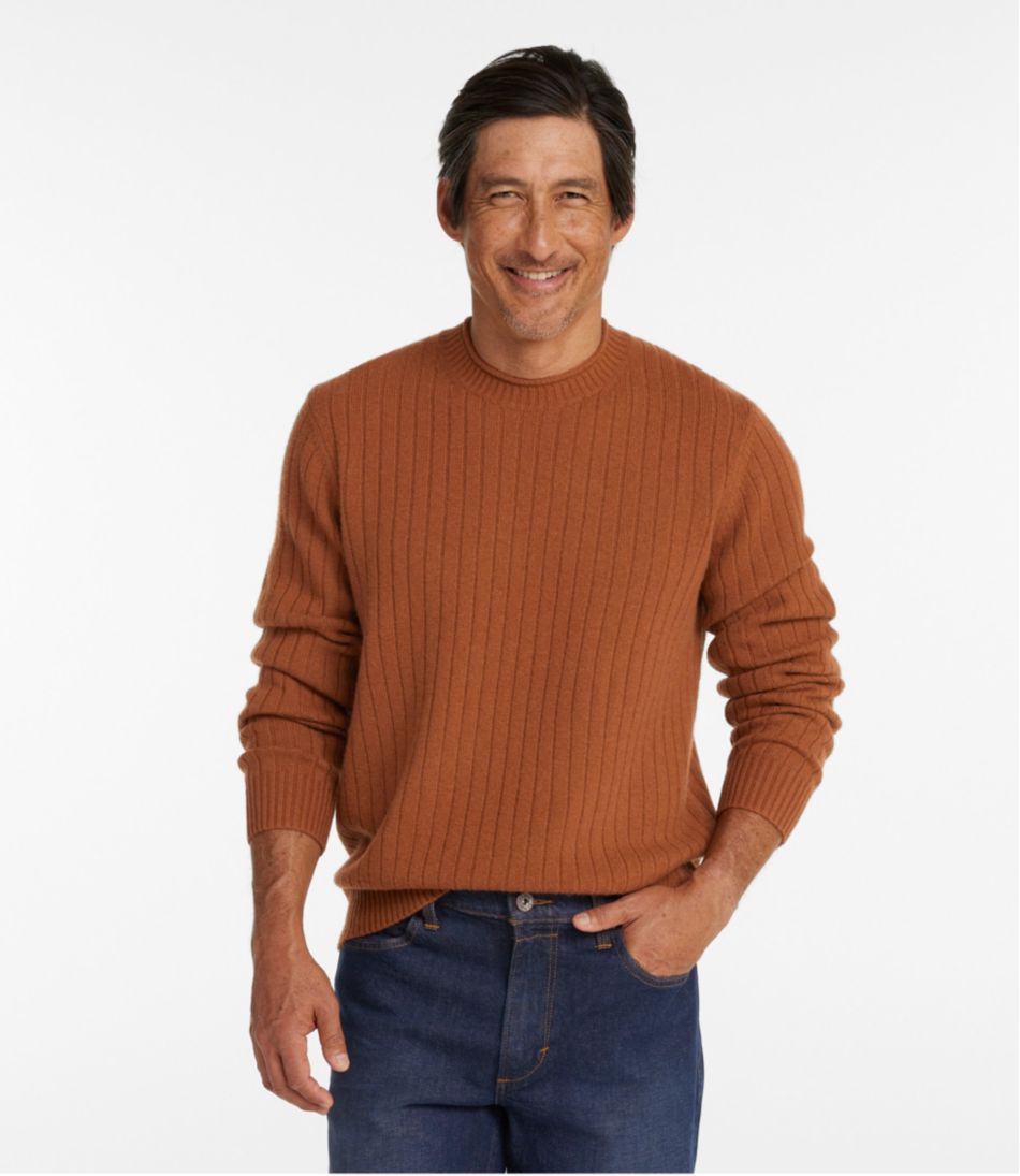 Men's Bean's Ultrasoft Wool Rollneck Sweater L.L.Bean Value