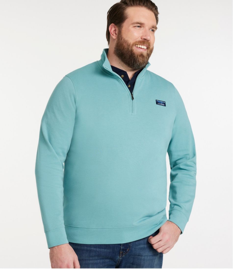 Men's Comfort Stretch Performance® Piqué, Quarter-Zip Pullover L.L.Bean Trending