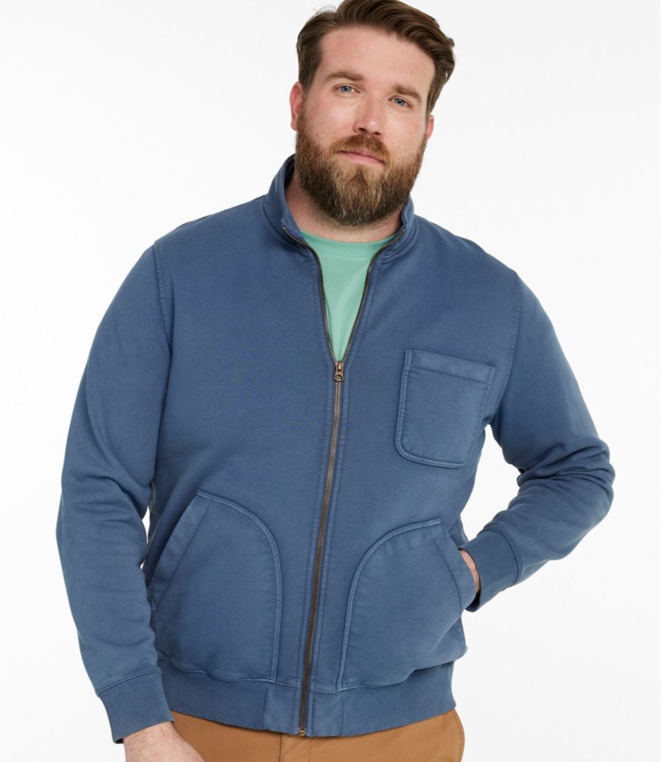 Men's Sunwashed Sweatshirt, Full-Zip L.L.Bean Everyday