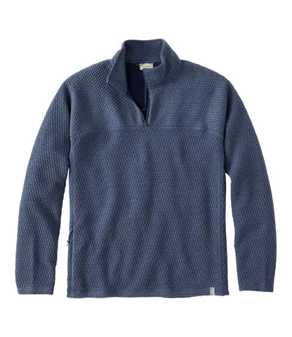 Men's Ridgeknit Pullover, Quarter-Zip L.L.Bean New