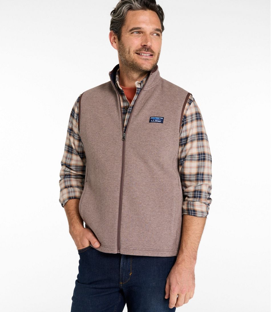 Men's Lakewashed Double-Knit Vest L.L.Bean Popular