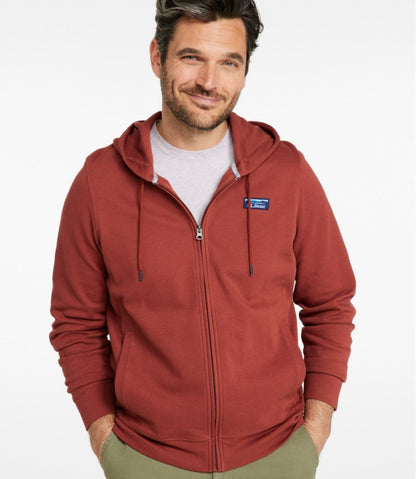 Men's Comfort Stretch Performance® Piqué, Full-Zip Hoodie L.L.Bean Trending