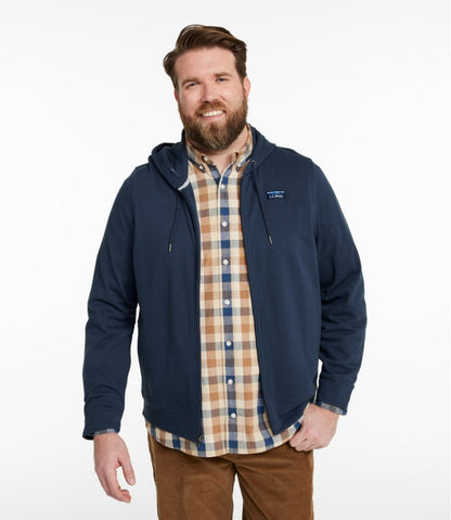 Men's Comfort Stretch Performance® Piqué, Full-Zip Hoodie L.L.Bean Trending