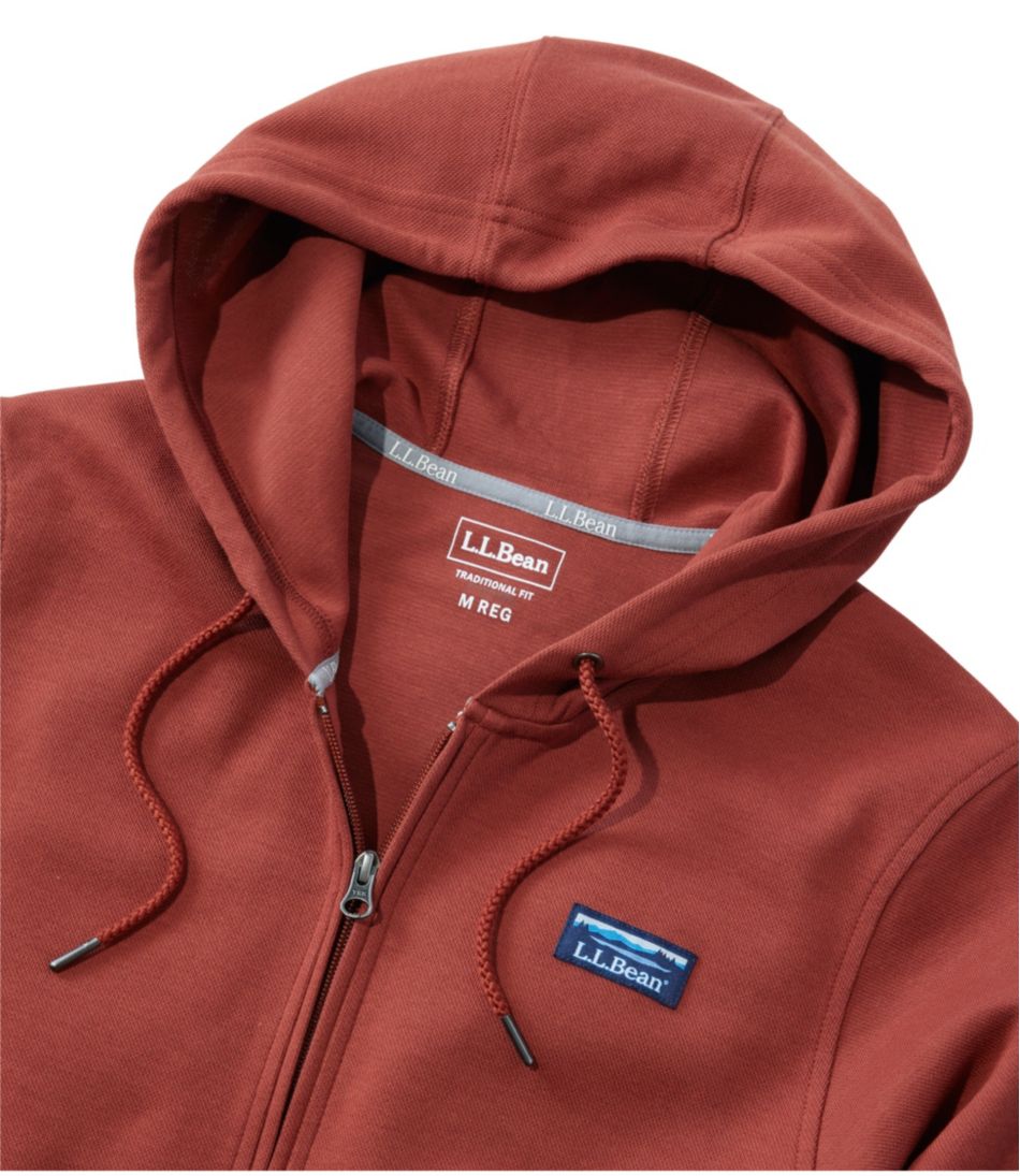 Men's Comfort Stretch Performance® Piqué, Full-Zip Hoodie L.L.Bean Trending