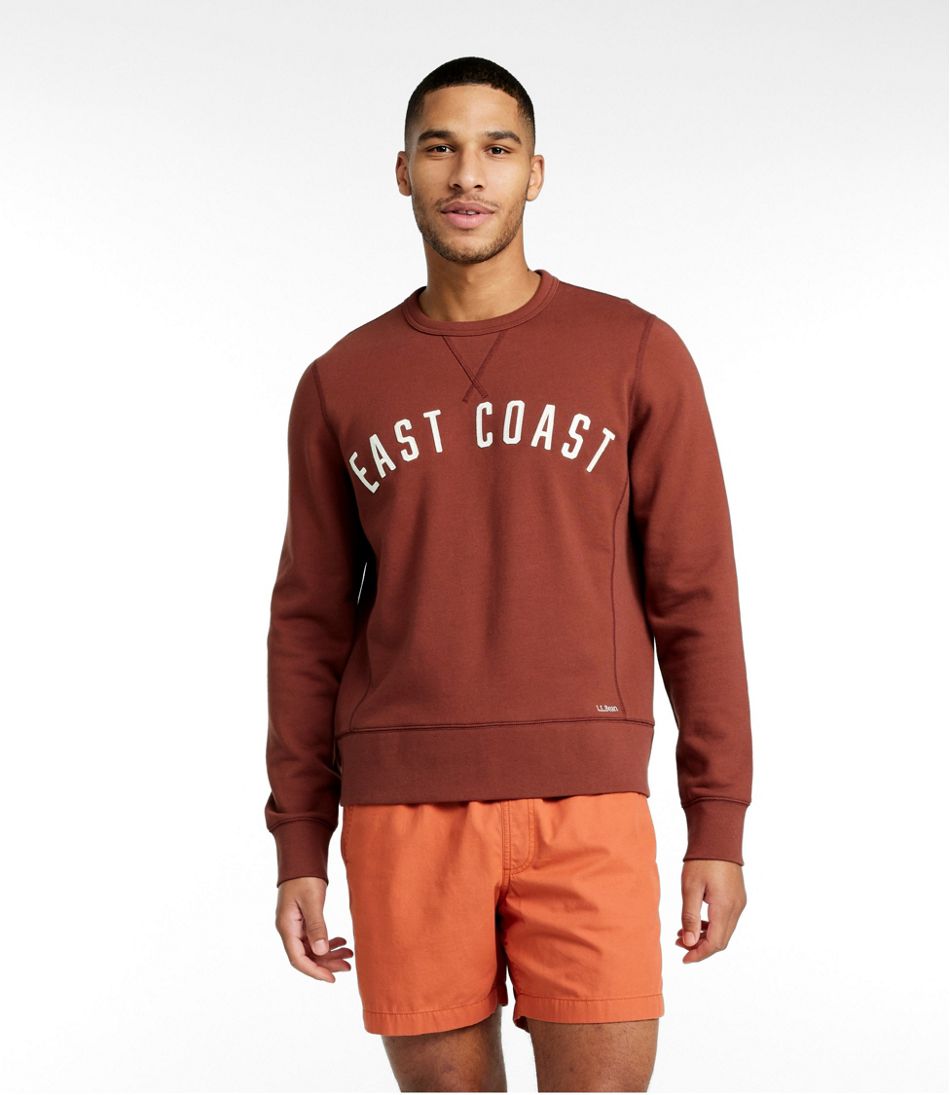 Men's Signature Rugged Crewneck Sweatshirt L.L.Bean New
