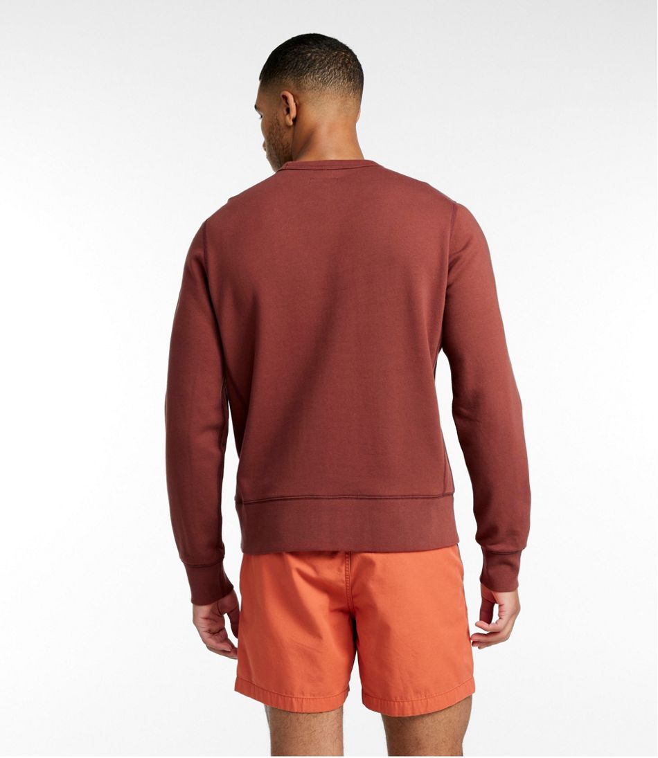 Men's Signature Rugged Crewneck Sweatshirt L.L.Bean New