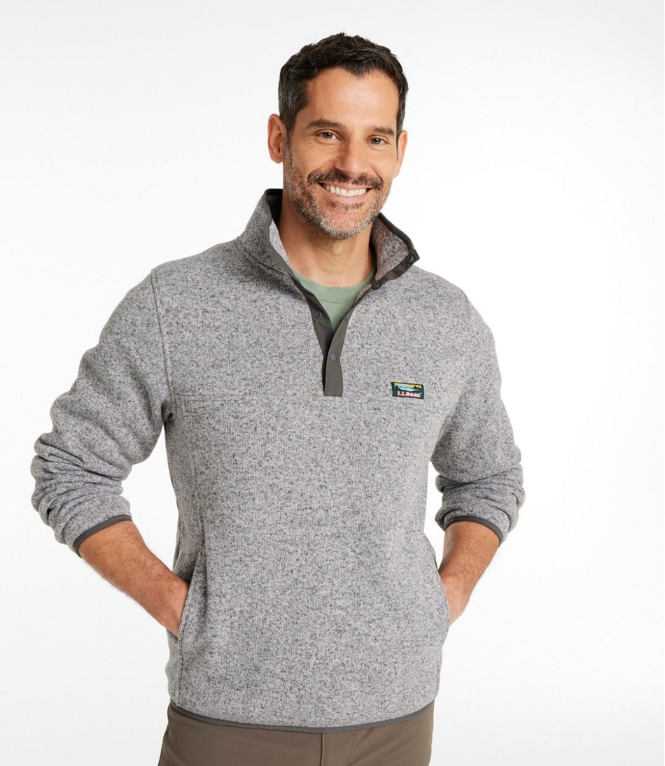 Men's L.L.Bean Sweater Fleece Pullover L.L.Bean Top Pick
