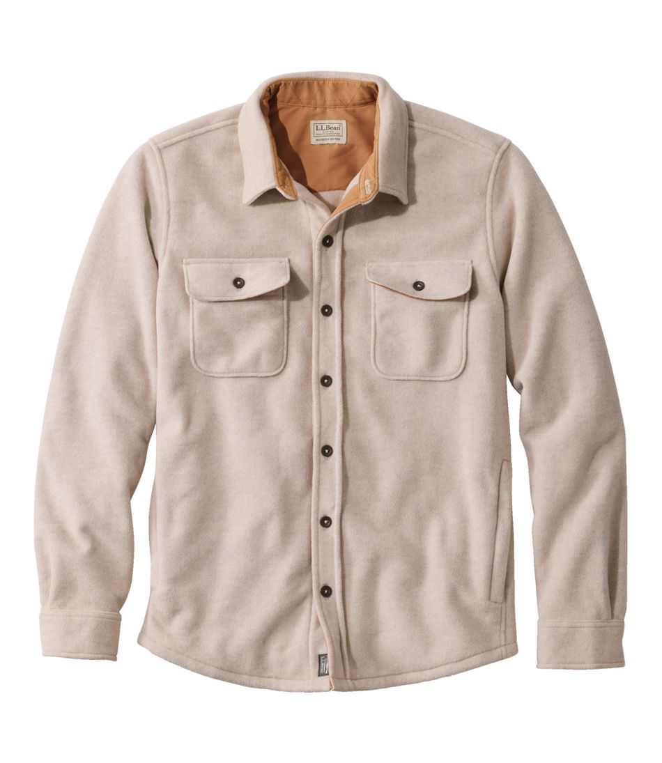 Men's Bean's Mariner Fleece Shirt L.L.Bean Recommended