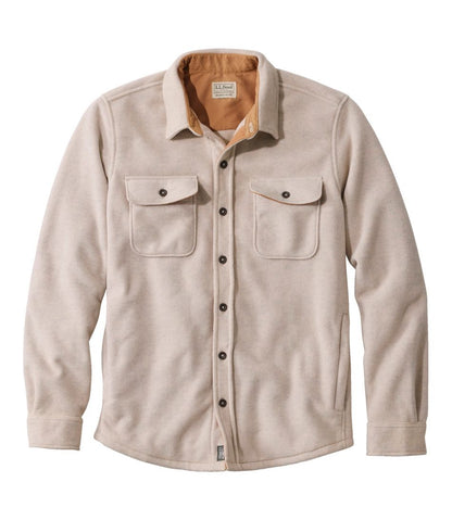 Men's Bean's Mariner Fleece Shirt L.L.Bean Recommended