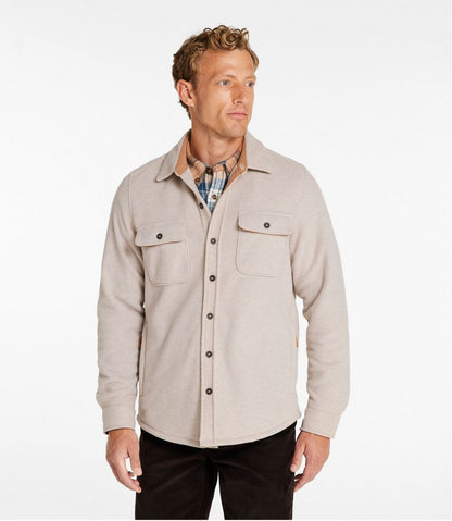 Men's Bean's Mariner Fleece Shirt L.L.Bean Recommended