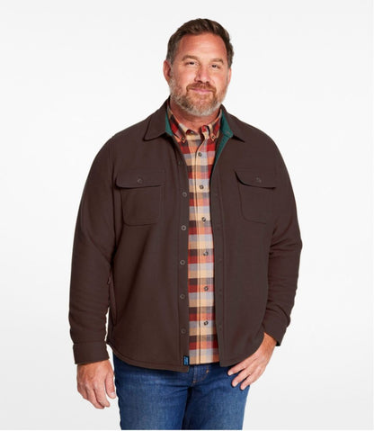 Men's Bean's Mariner Fleece Shirt L.L.Bean Recommended