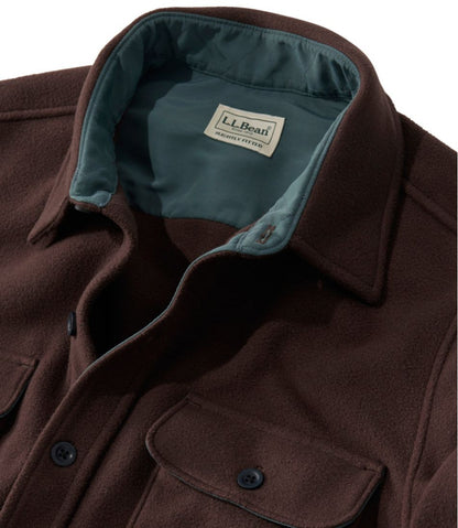 Men's Bean's Mariner Fleece Shirt L.L.Bean Recommended