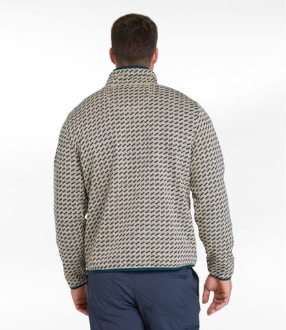 Men's L.L.Bean Sweater Fleece Pullover, Print L.L.Bean Essential
