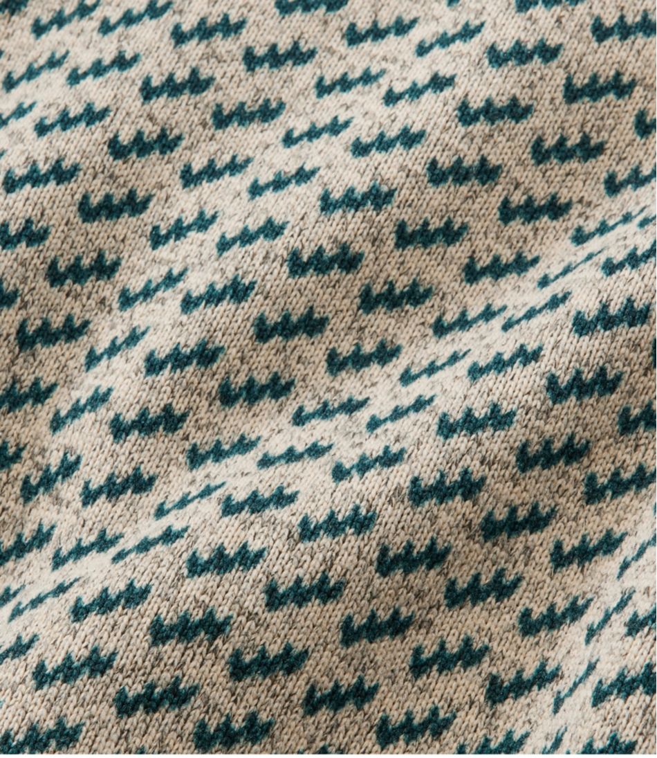 Men's L.L.Bean Sweater Fleece Pullover, Print L.L.Bean Essential