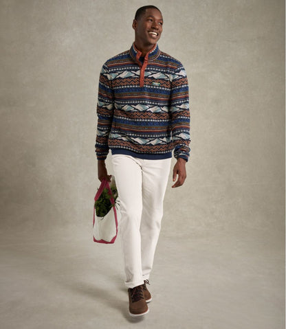 Men's L.L.Bean Sweater Fleece Pullover, Print L.L.Bean Essential
