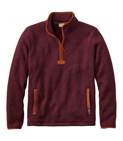 Men's Bean's Sweater Fleece Half-Zip Pullover L.L.Bean Everyday