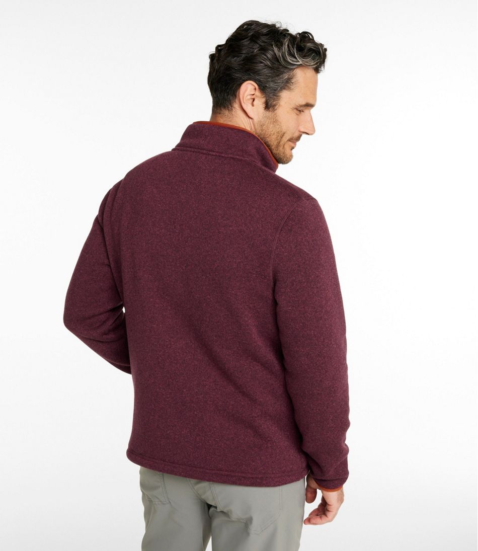 Men's Bean's Sweater Fleece Half-Zip Pullover L.L.Bean Everyday