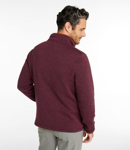 Men's Bean's Sweater Fleece Half-Zip Pullover L.L.Bean Everyday