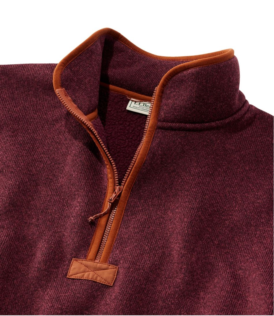 Men's Bean's Sweater Fleece Half-Zip Pullover L.L.Bean Everyday
