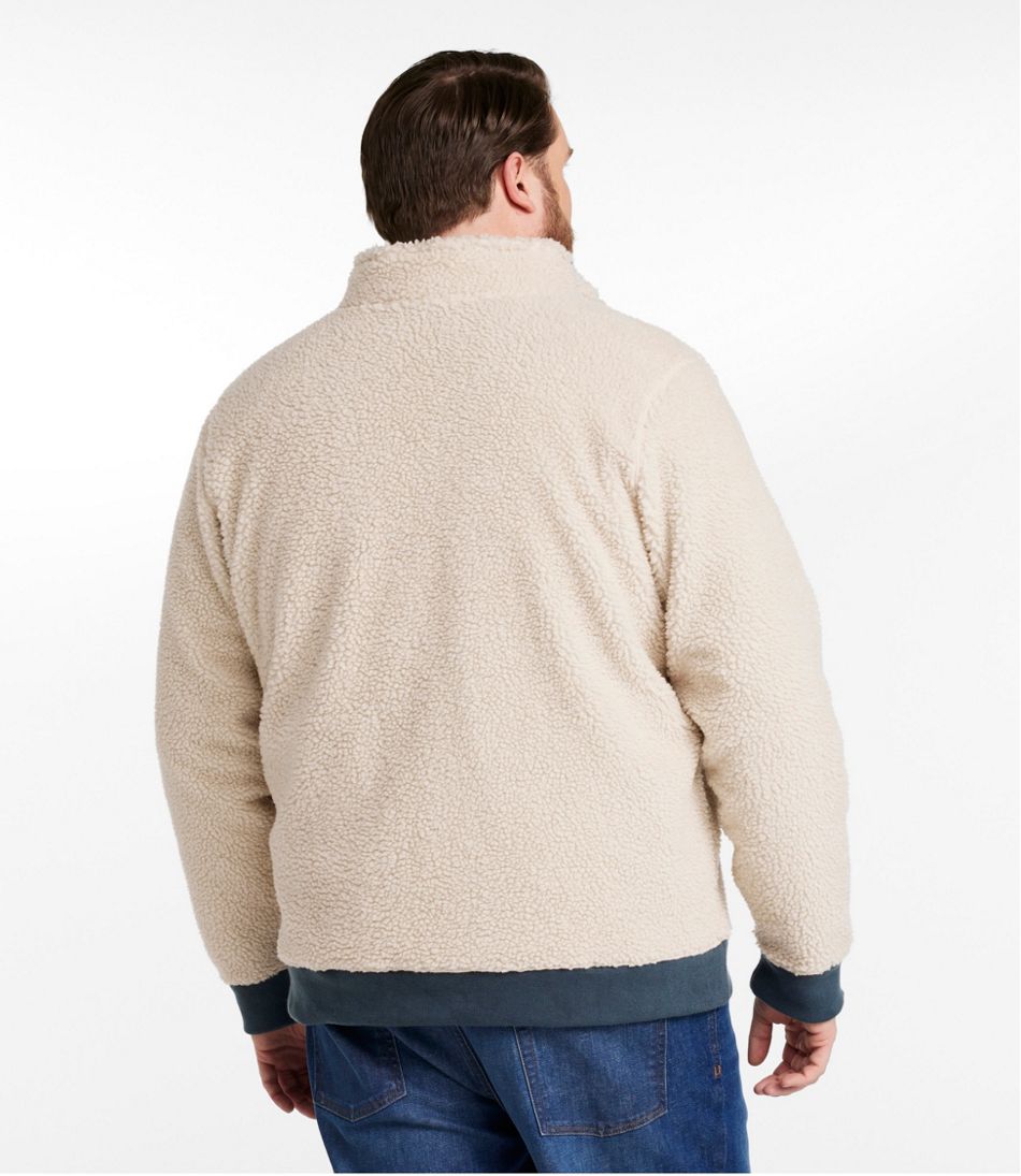 Men's Bean's Sherpa Fleece Jacket L.L.Bean New