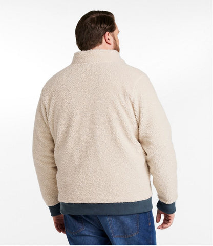 Men's Bean's Sherpa Fleece Jacket L.L.Bean New
