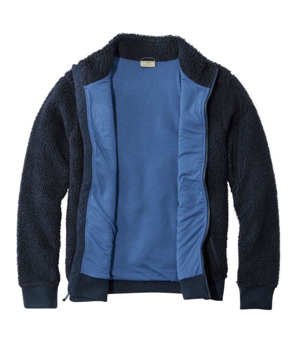 Men's Bean's Sherpa Fleece Jacket L.L.Bean New