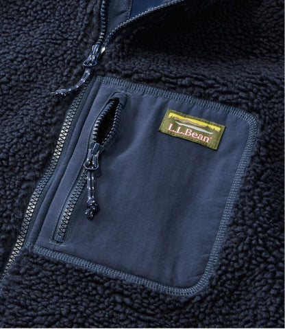 Men's Bean's Sherpa Fleece Jacket L.L.Bean New