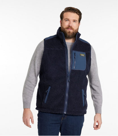 Men's Bean's Sherpa Vest L.L.Bean Recommended